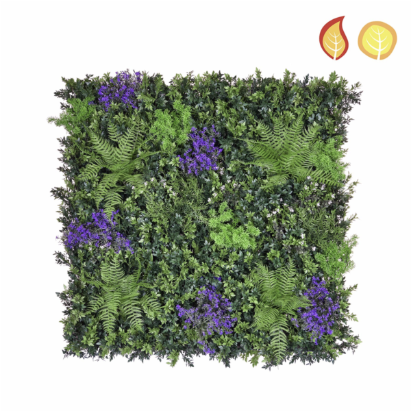 Artificial green wall panel